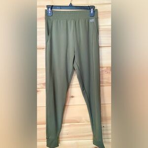 Victoria’s Secret Pink Olive Green Leggings Workout Pants for Women Size Small